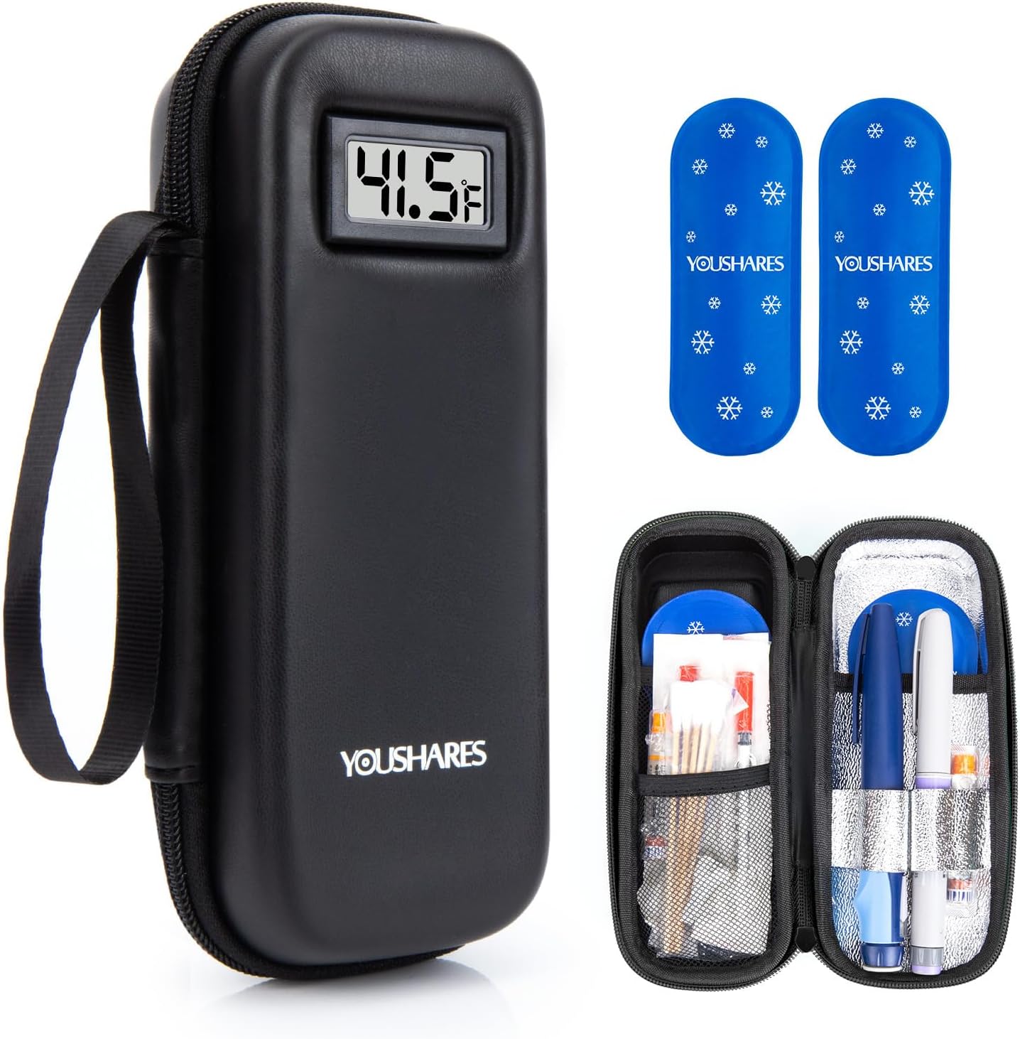 YOUSHARES Insulin Cooler Travel Case