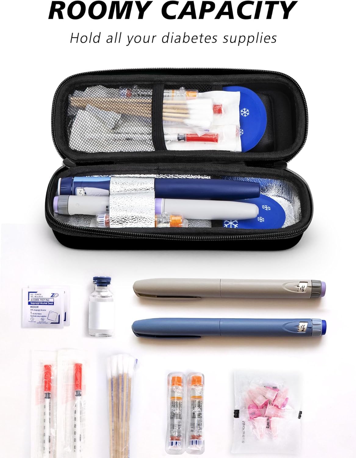 YOUSHARES Insulin Cooler Travel Case